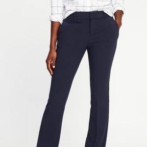 Old navy slim flare pants nwt navy blue